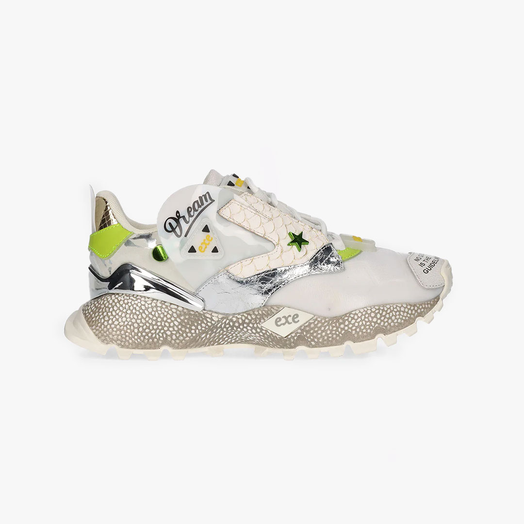 Sapatilhas 928-3 Exé White Lime 0