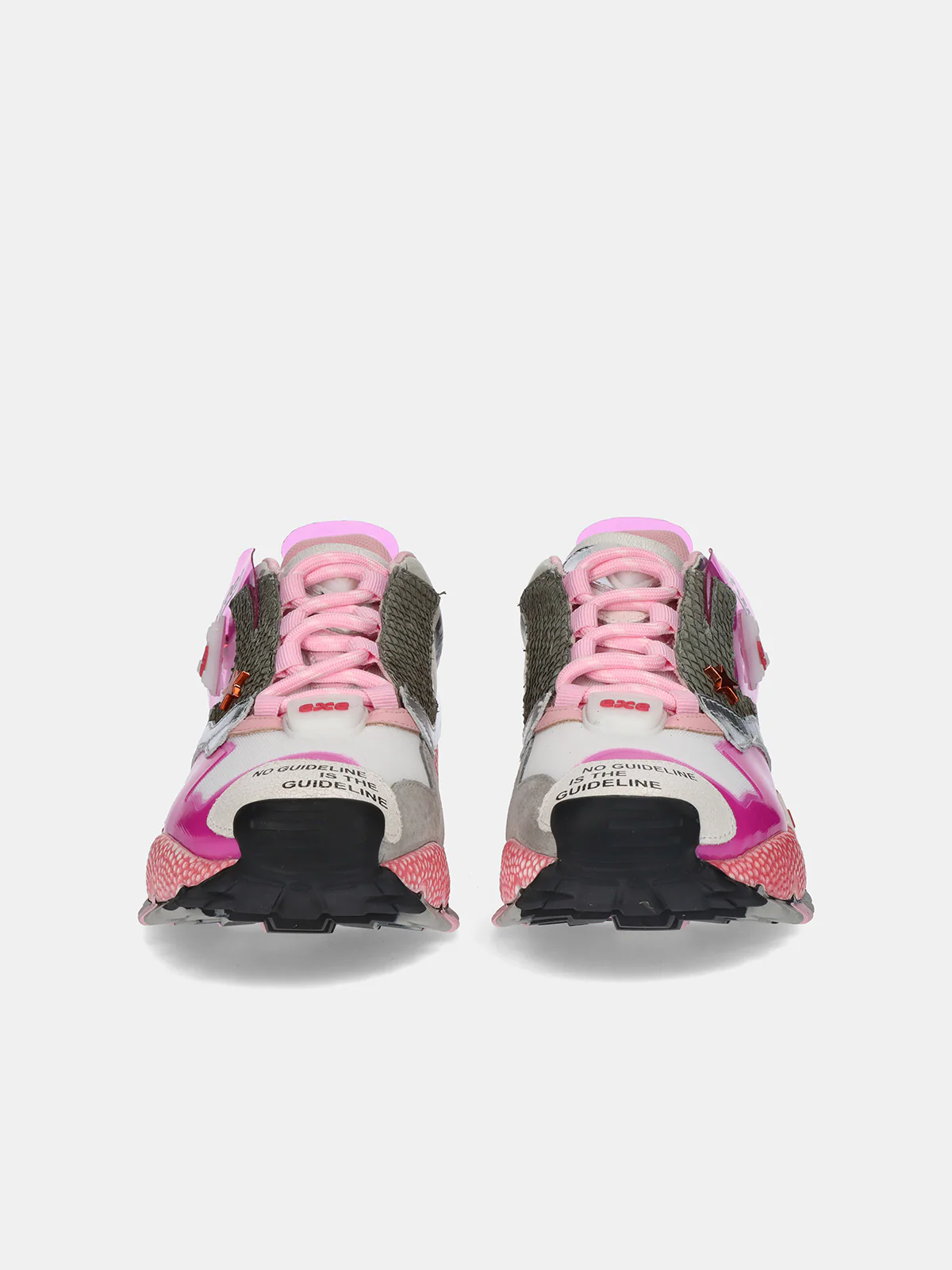 Sapatilhas 928-3 Exé White Pink 1