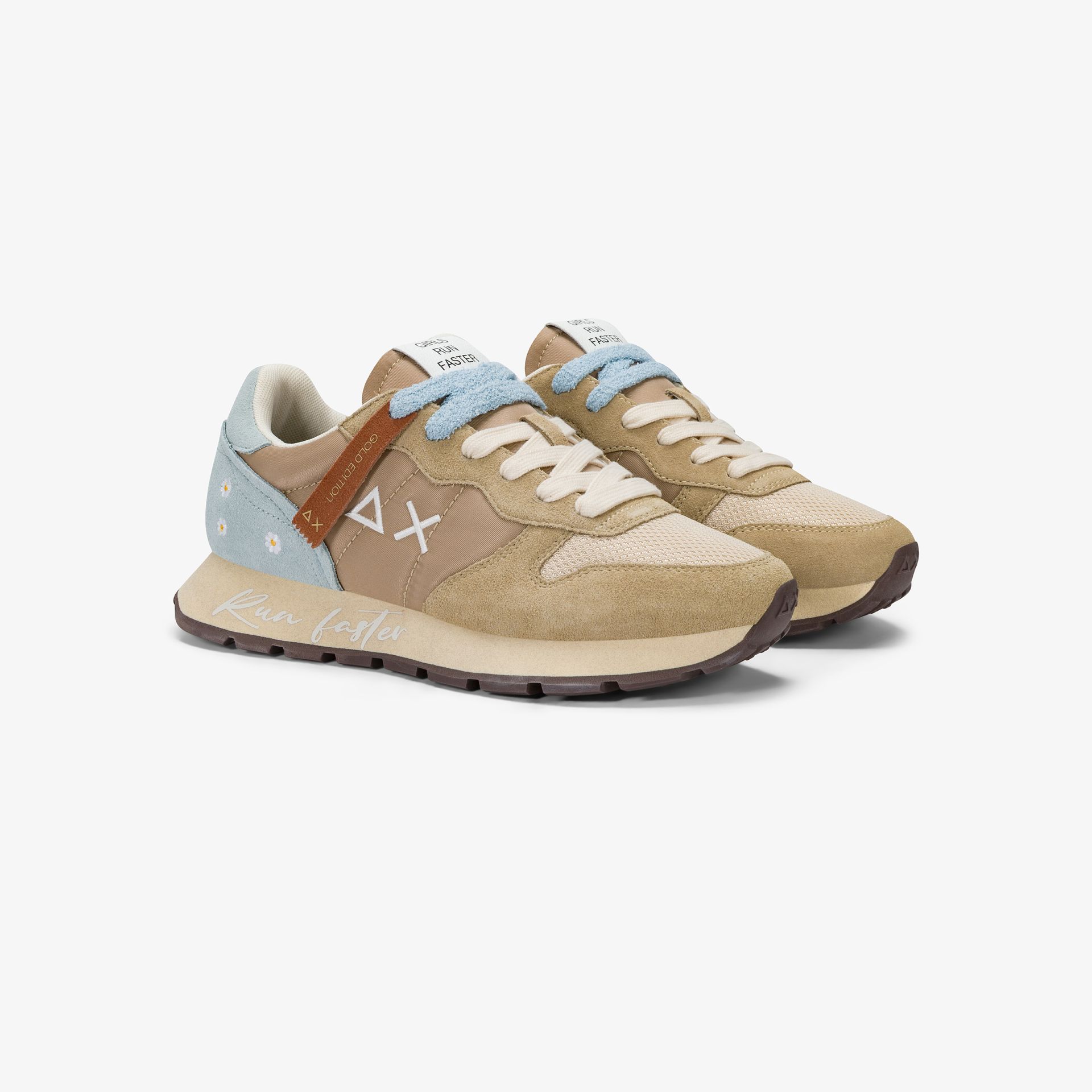 Sapatilhas ALLY VINTAGE Sun68 Beige 3