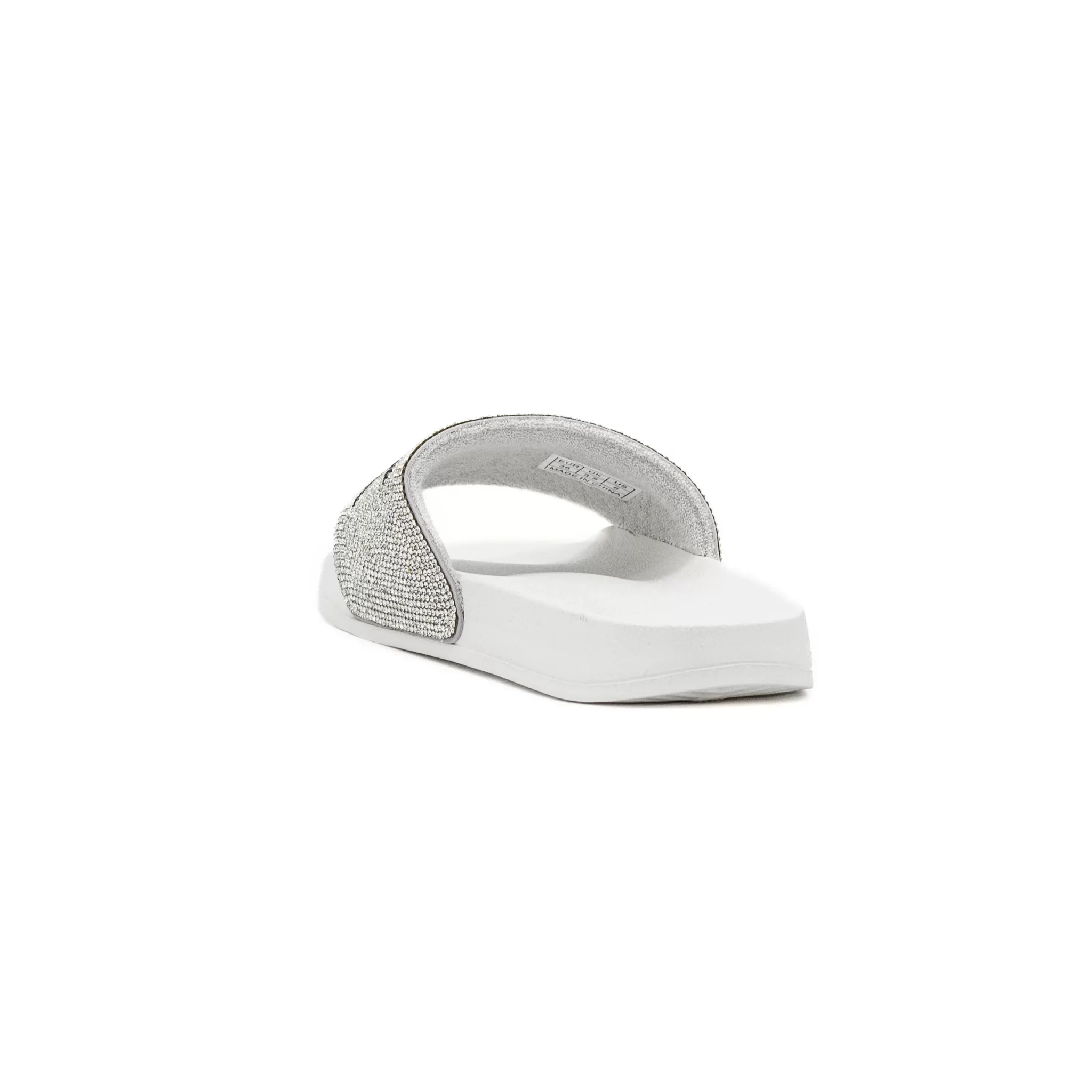 Chinelos STRASS LOGO Sun68 Bianco 3