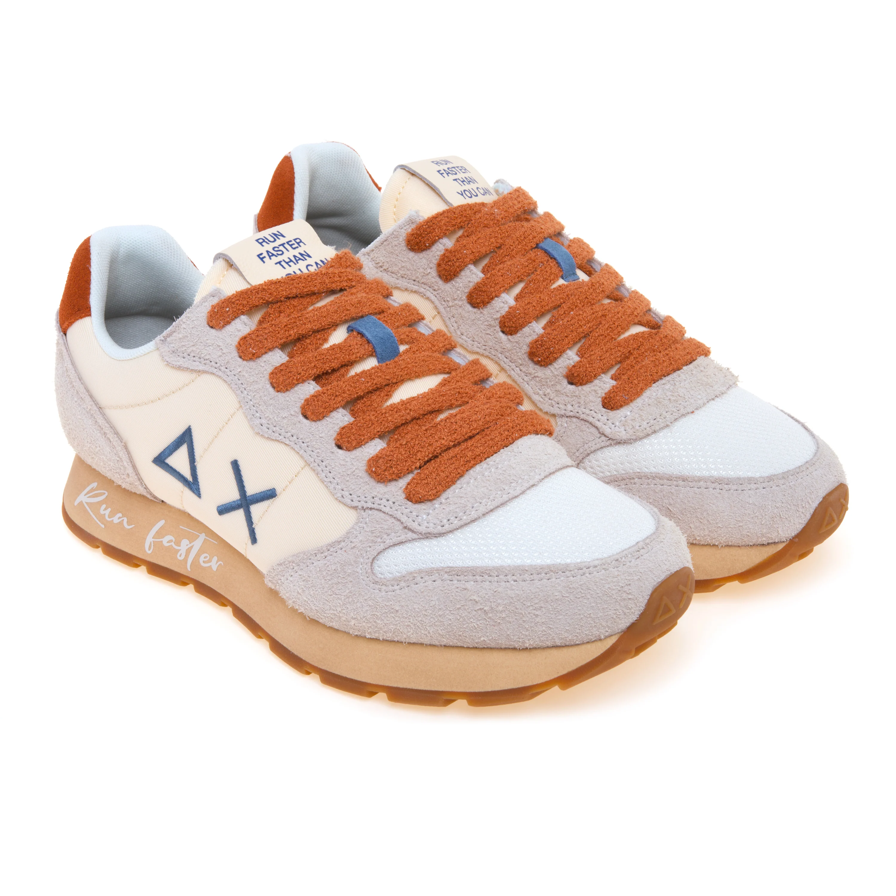 Sapatilhas TOM VINTAGE Sun68 Bianco Panna 0