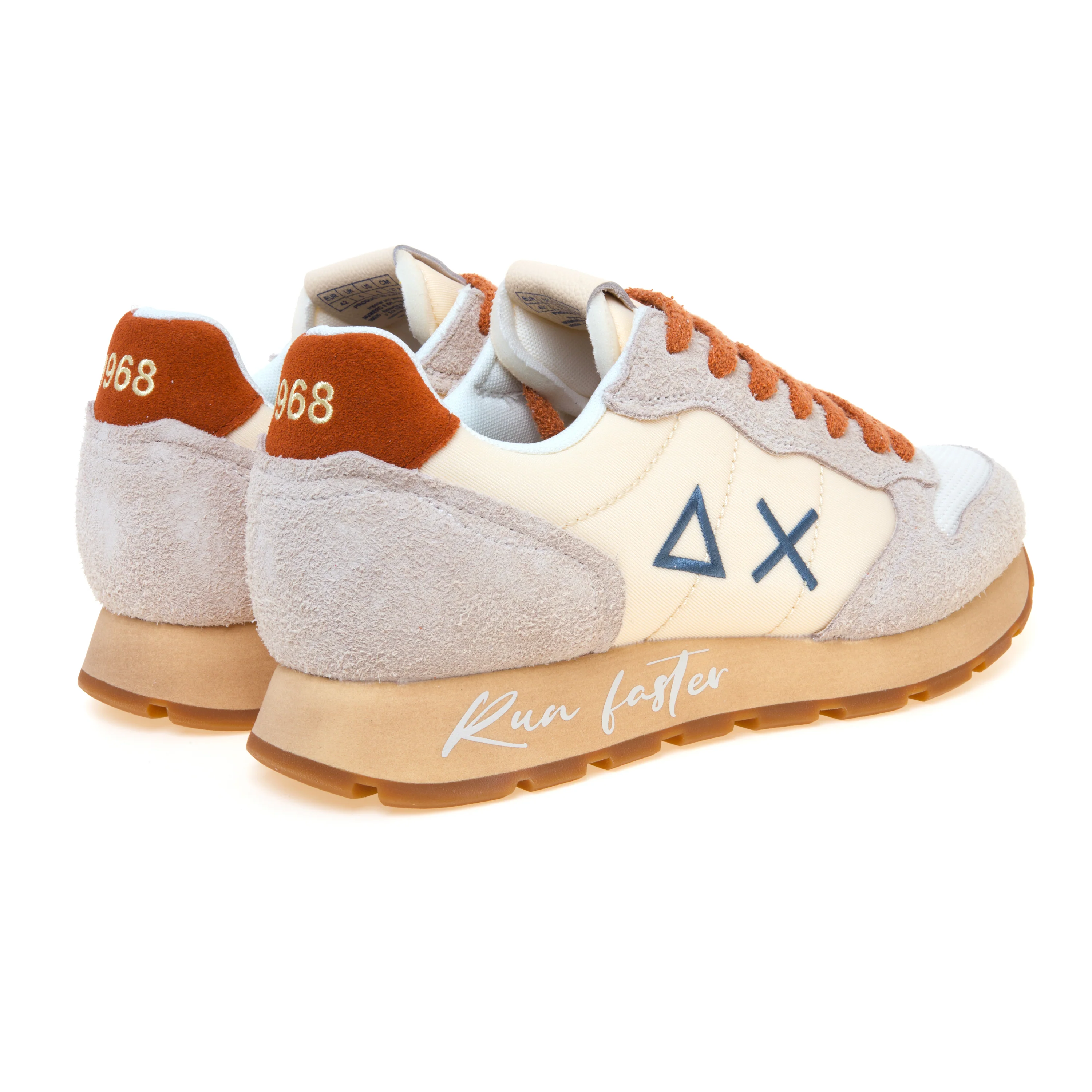 Sapatilhas TOM VINTAGE Sun68 Bianco Panna 1