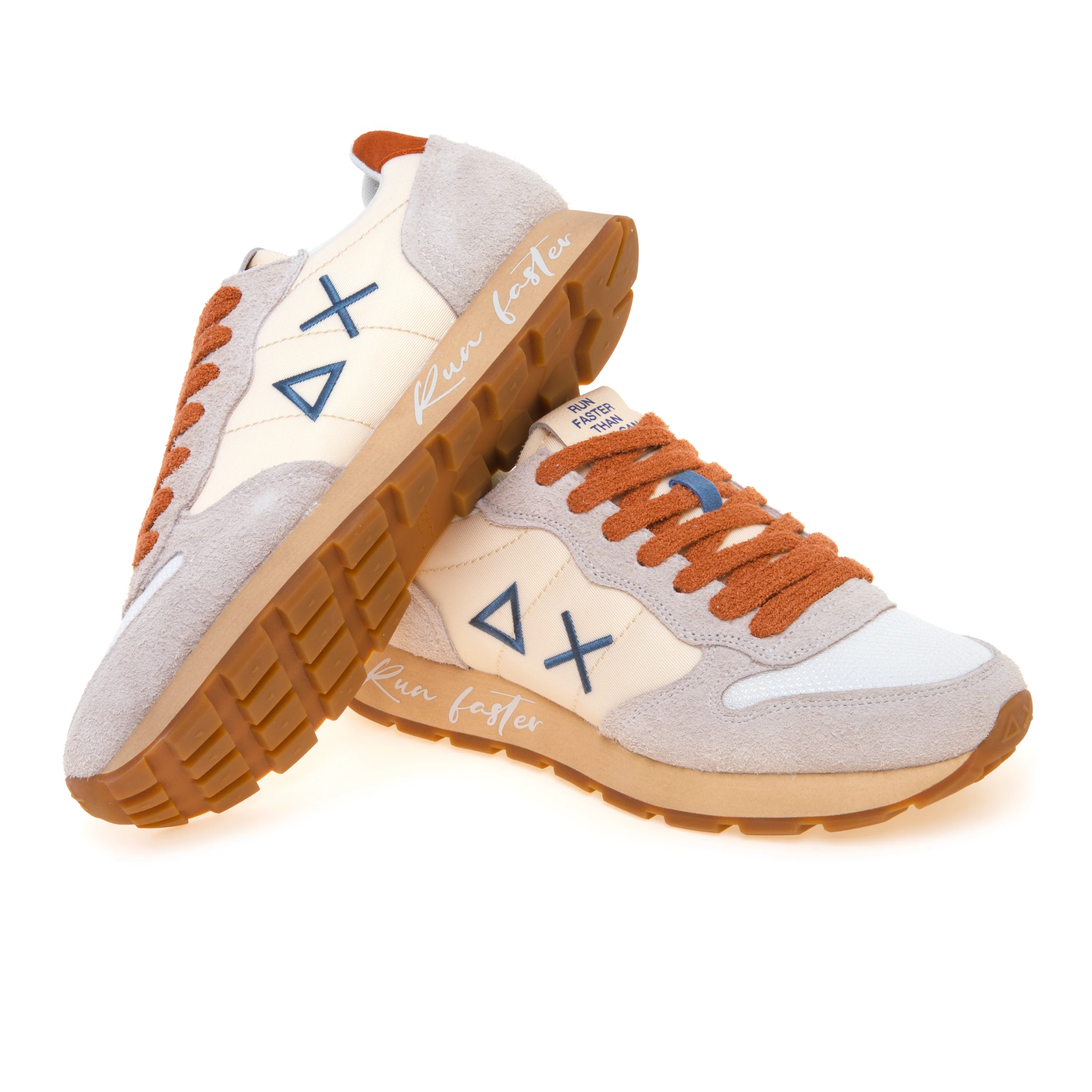 Sapatilhas TOM VINTAGE Sun68 Bianco Panna 2