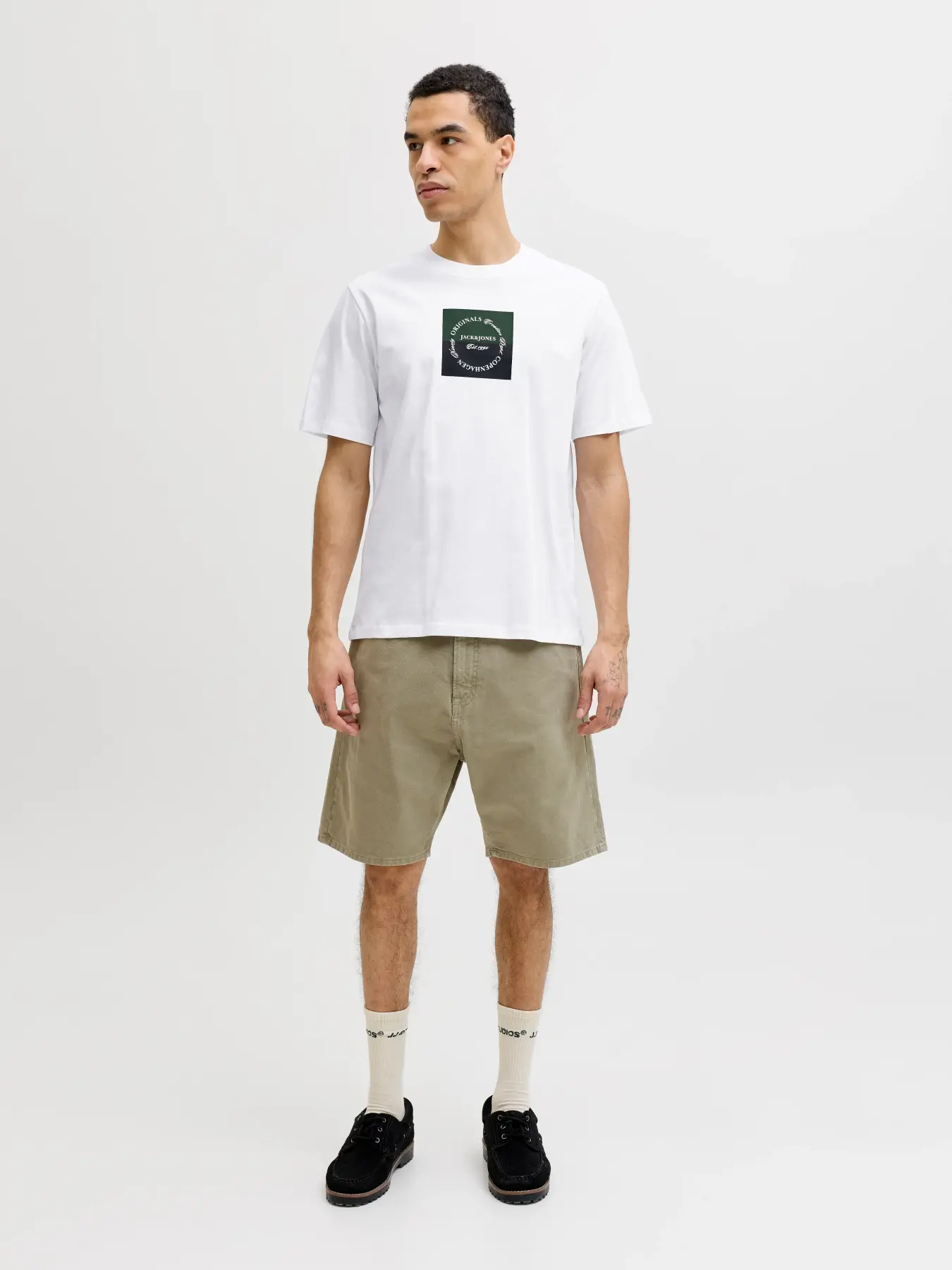 T-shirt CATSKILLS Jack&Jones Bright White 4