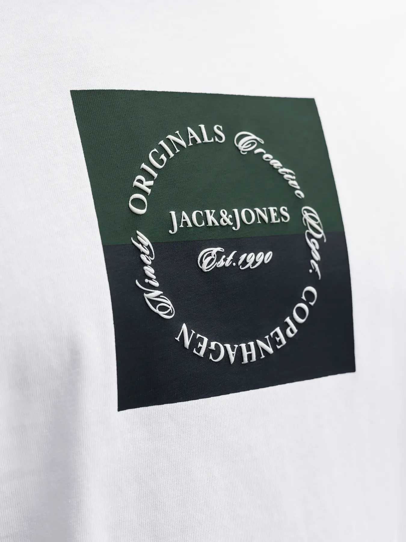T-shirt CATSKILLS Jack&Jones Bright White 3