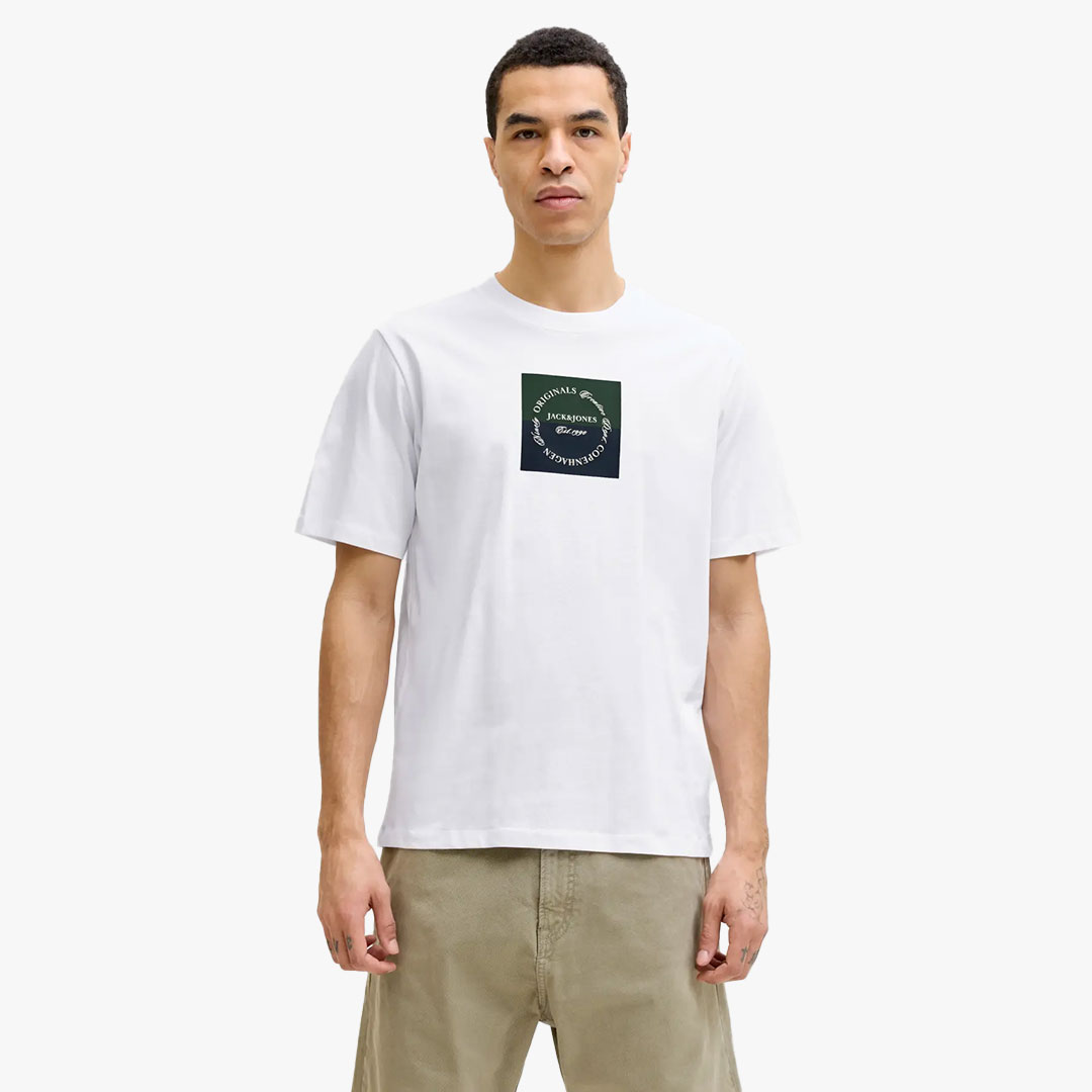 T-shirt CATSKILLS Jack&Jones Bright White 0