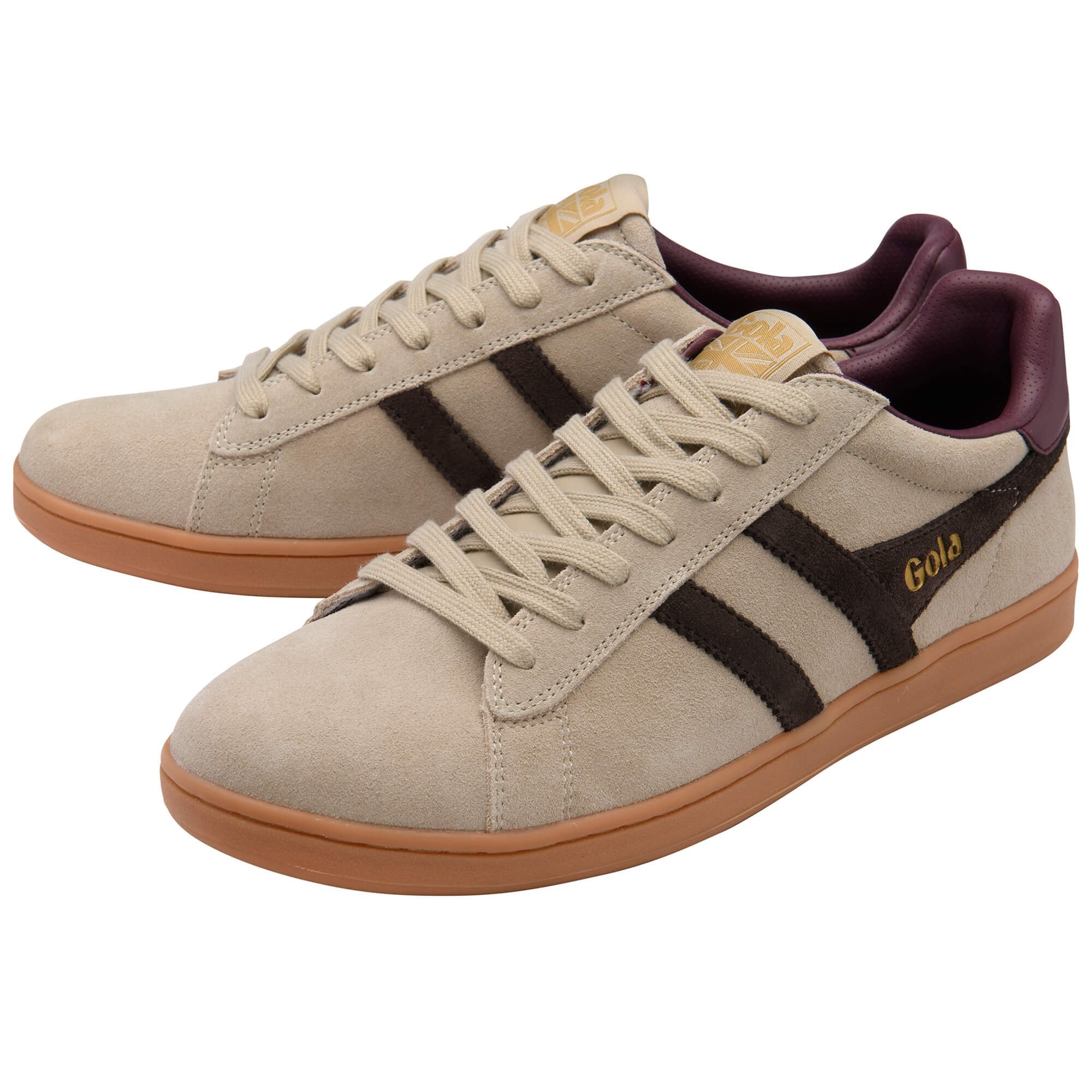Sapatilhas EQUIPE II SUEDE Gola Bone 2