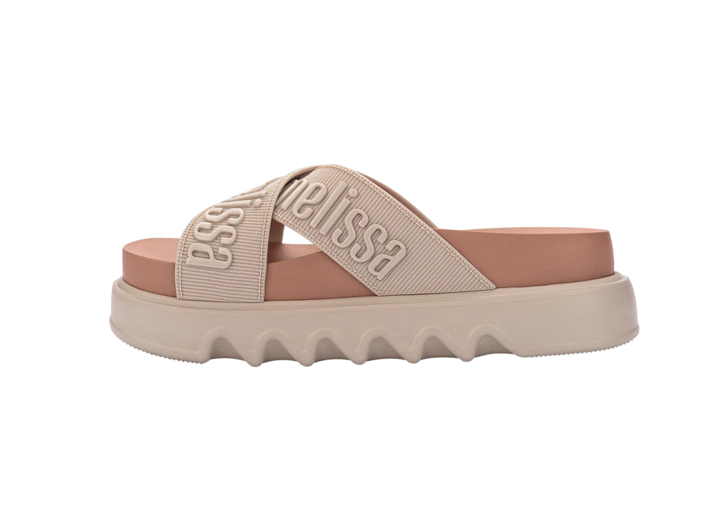 Sandálias CROSS LOVER Melissa Beige 3