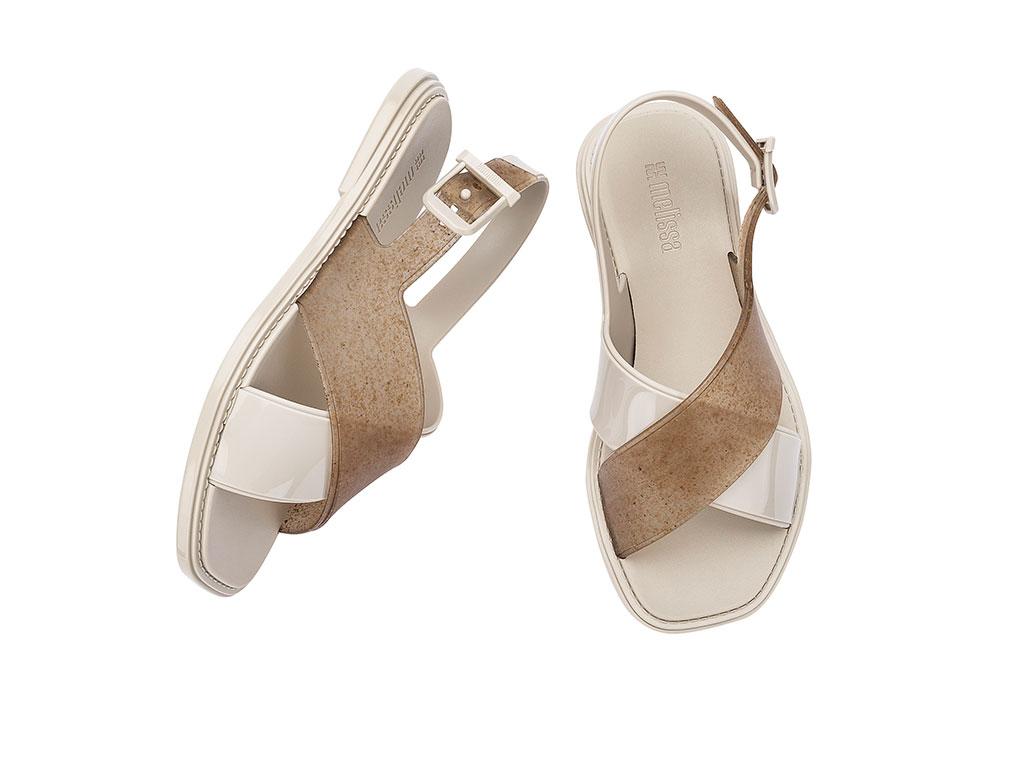 Sandálias CLEO Melissa Beige 1
