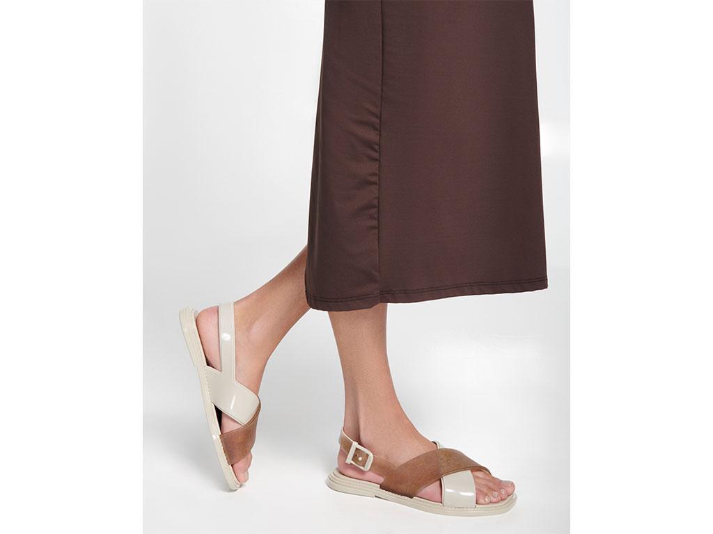 Sandálias CLEO Melissa Beige 3