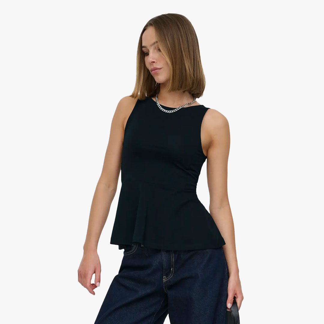 Top KISS Only Black 0