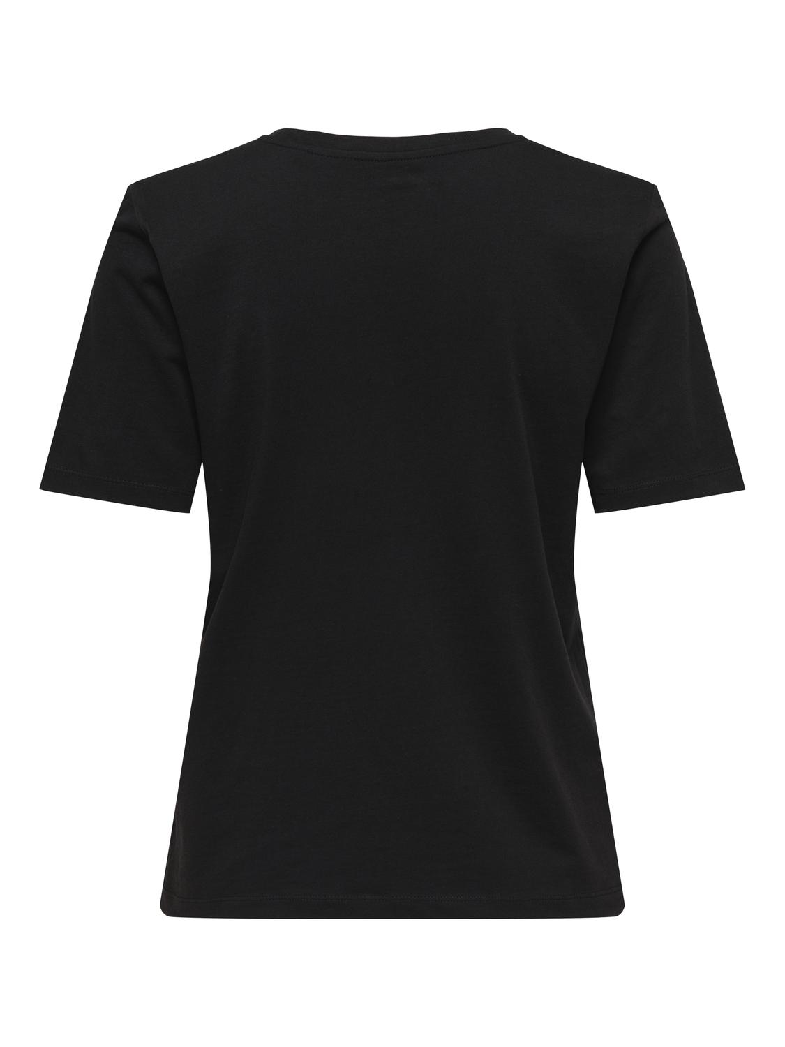 T-shirt HAPPY Only Black 1