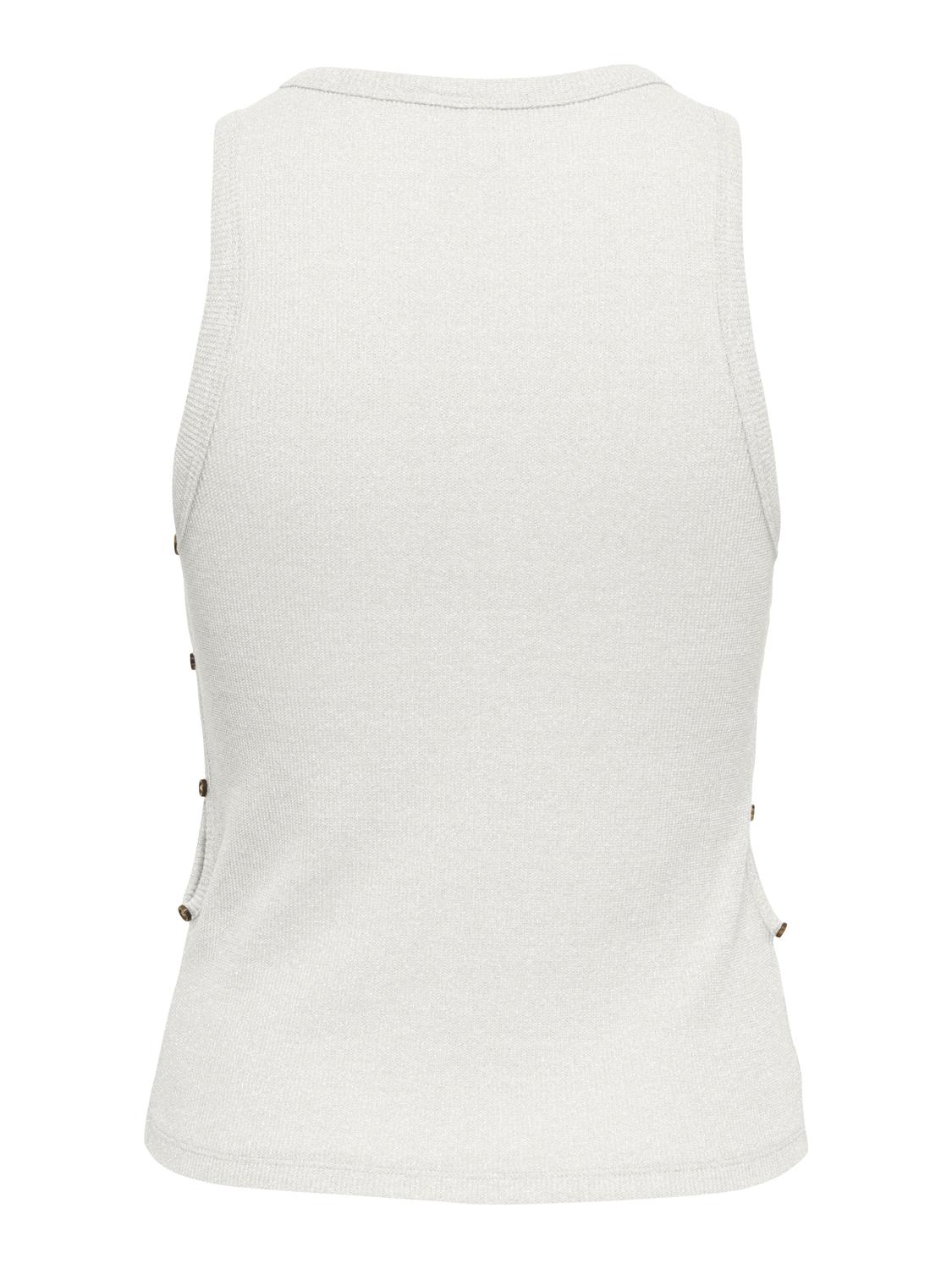 Top CARLA Only Silver Glitter 1