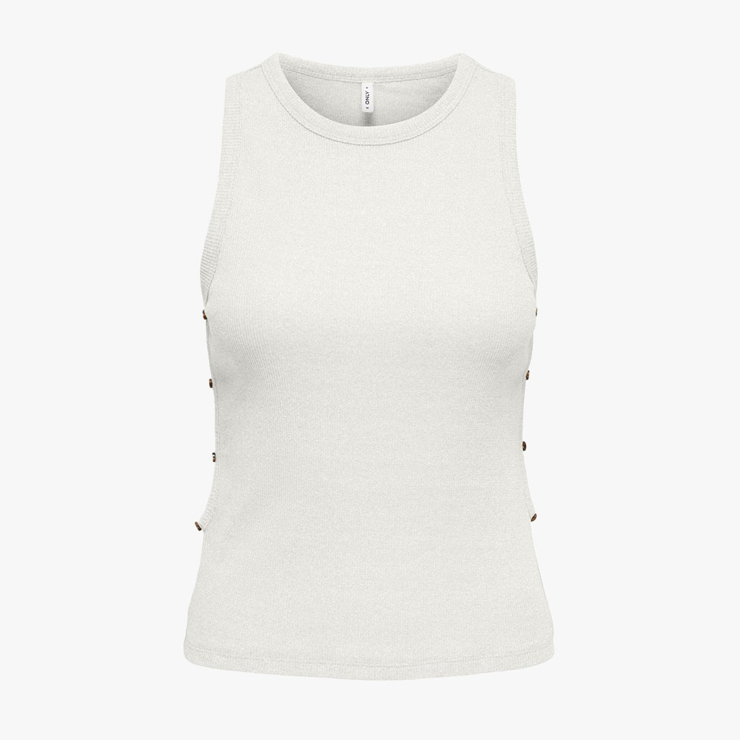 Top CARLA Only Silver Glitter 0