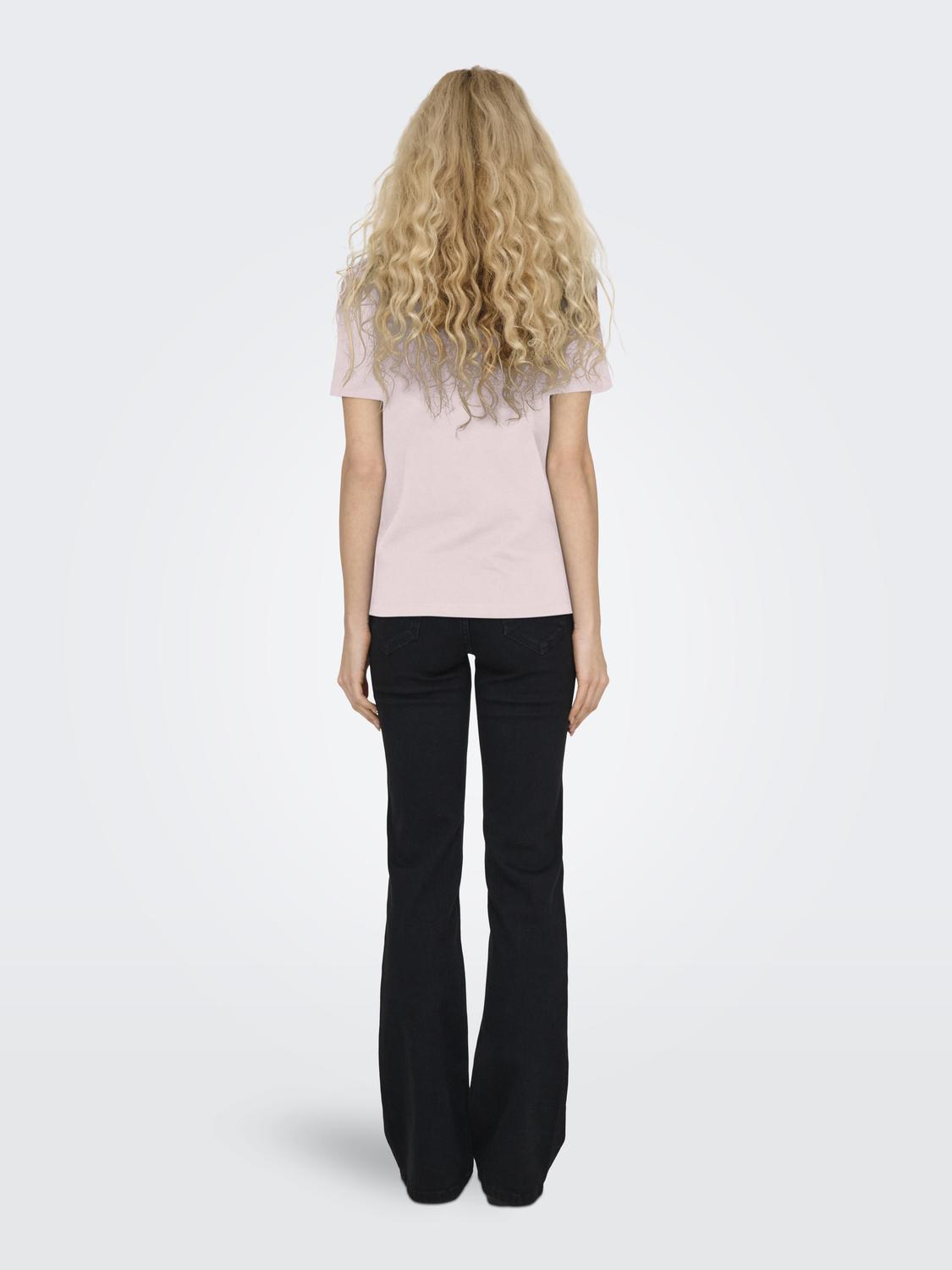 T-shirt POLLY Only Pale Lilac 3