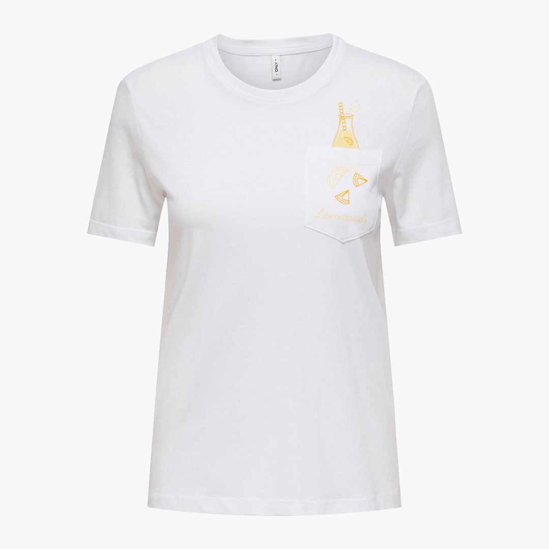 T-shirt POLLY Only Bright White 0