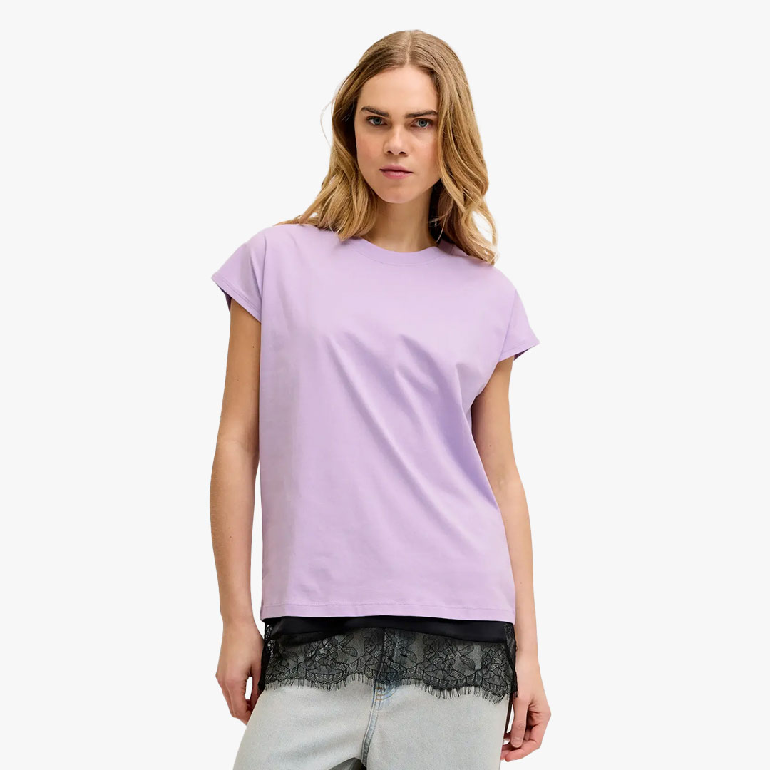 T-shirt ASTRID JJXX Purple Rose 0
