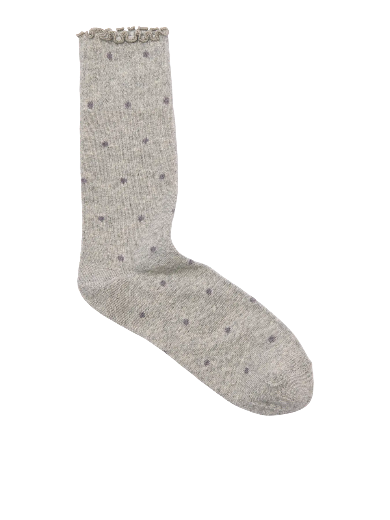 Meias POLLY JJXX Purple Grey White 3