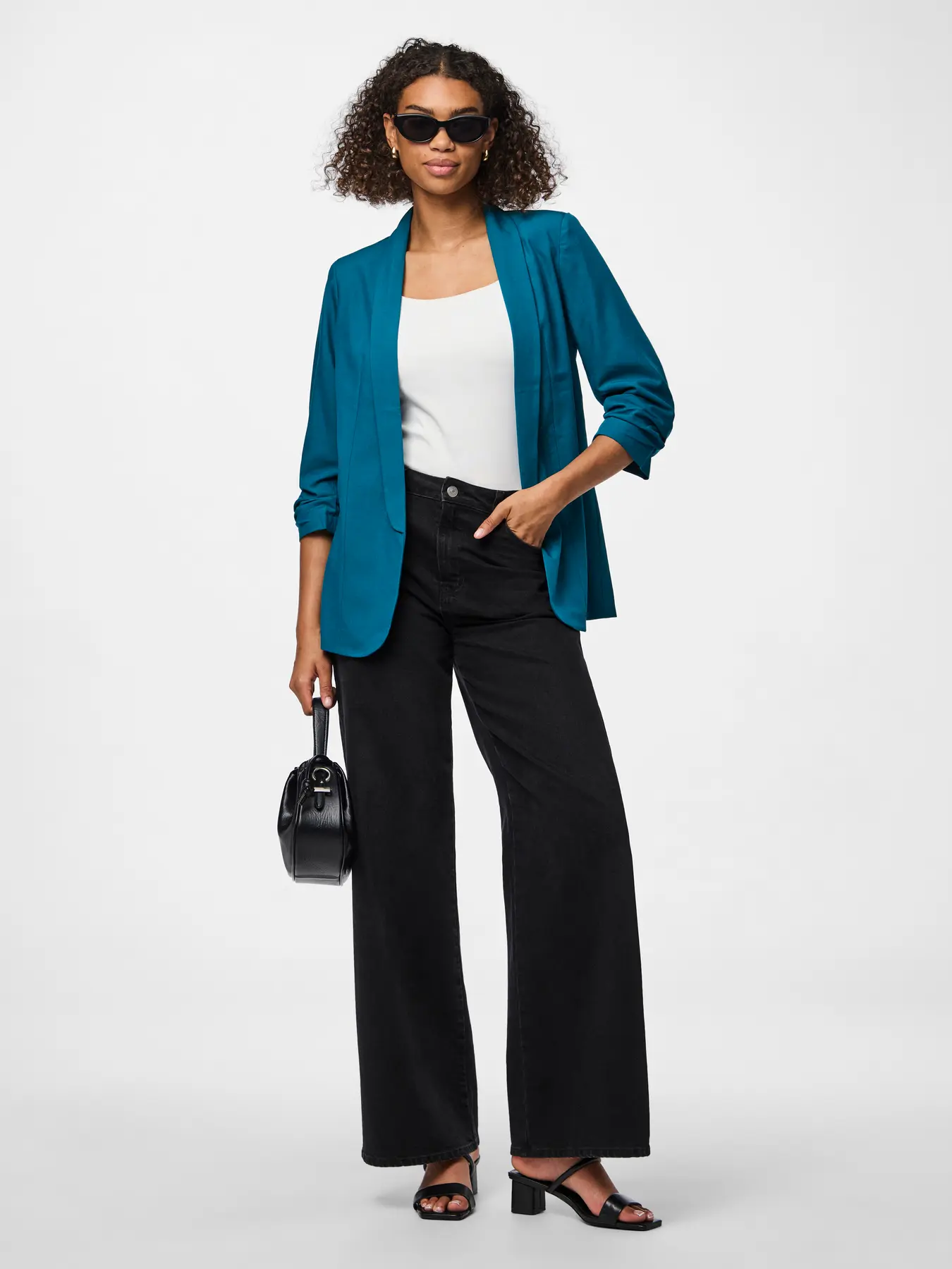 Blazer BOSELLA Pieces Deep Lagoon 2
