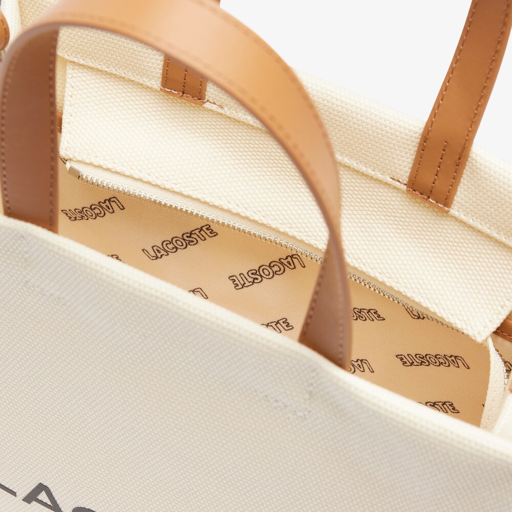 Mala HERITAGE Lacoste Natural Tan 4