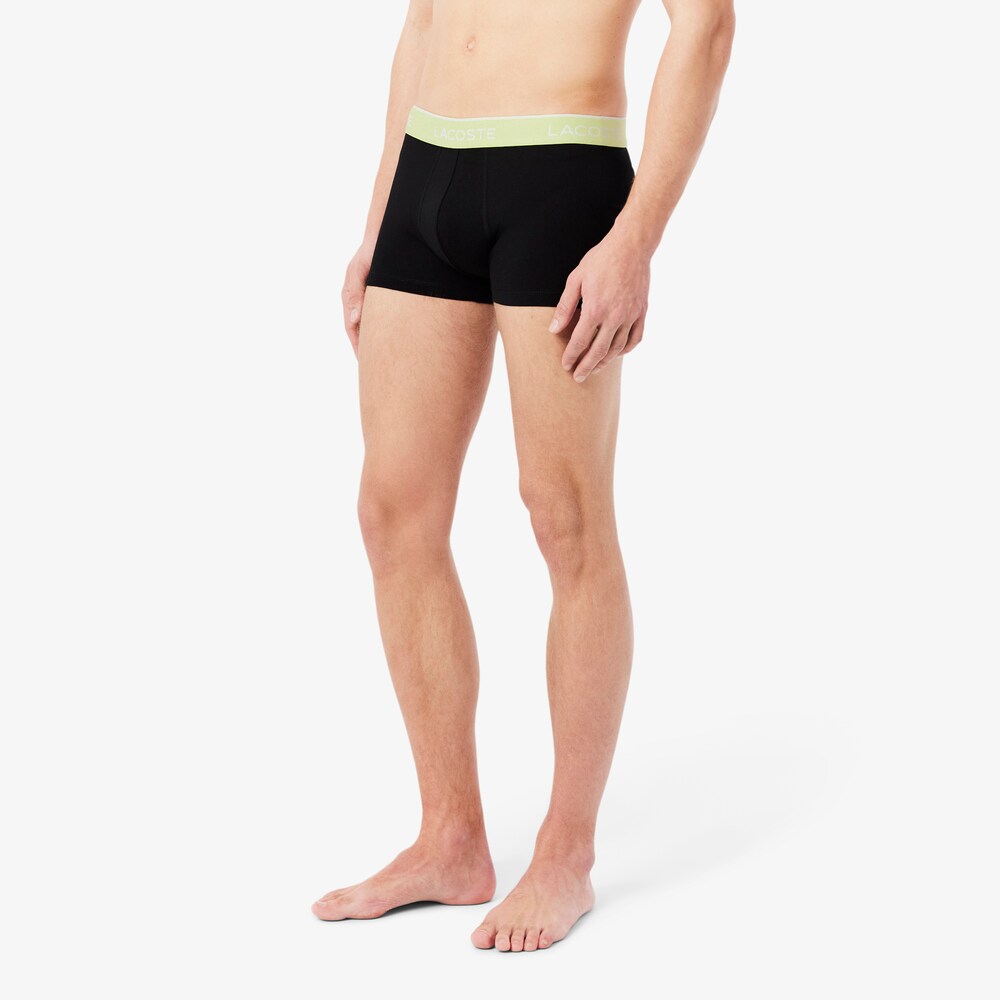 Boxers STRETCH Lacoste Black (Pack 3) 3