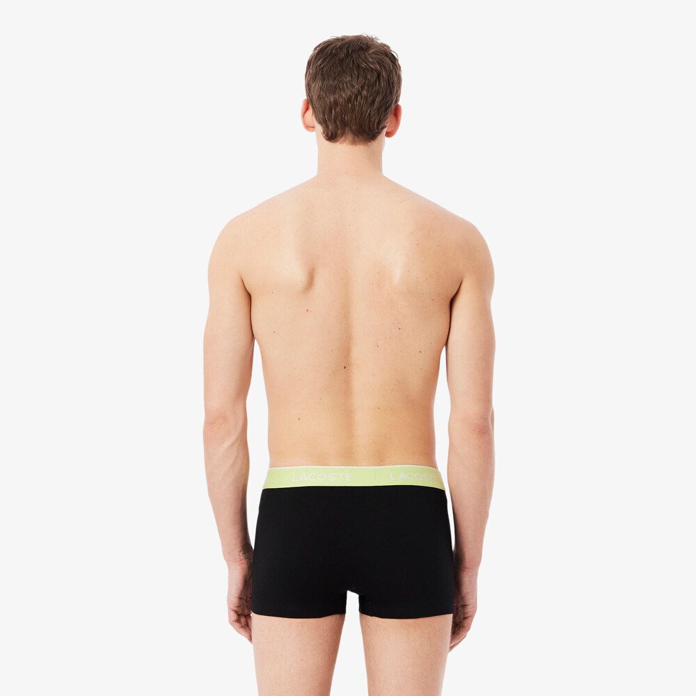 Boxers STRETCH Lacoste Black (Pack 3) 4