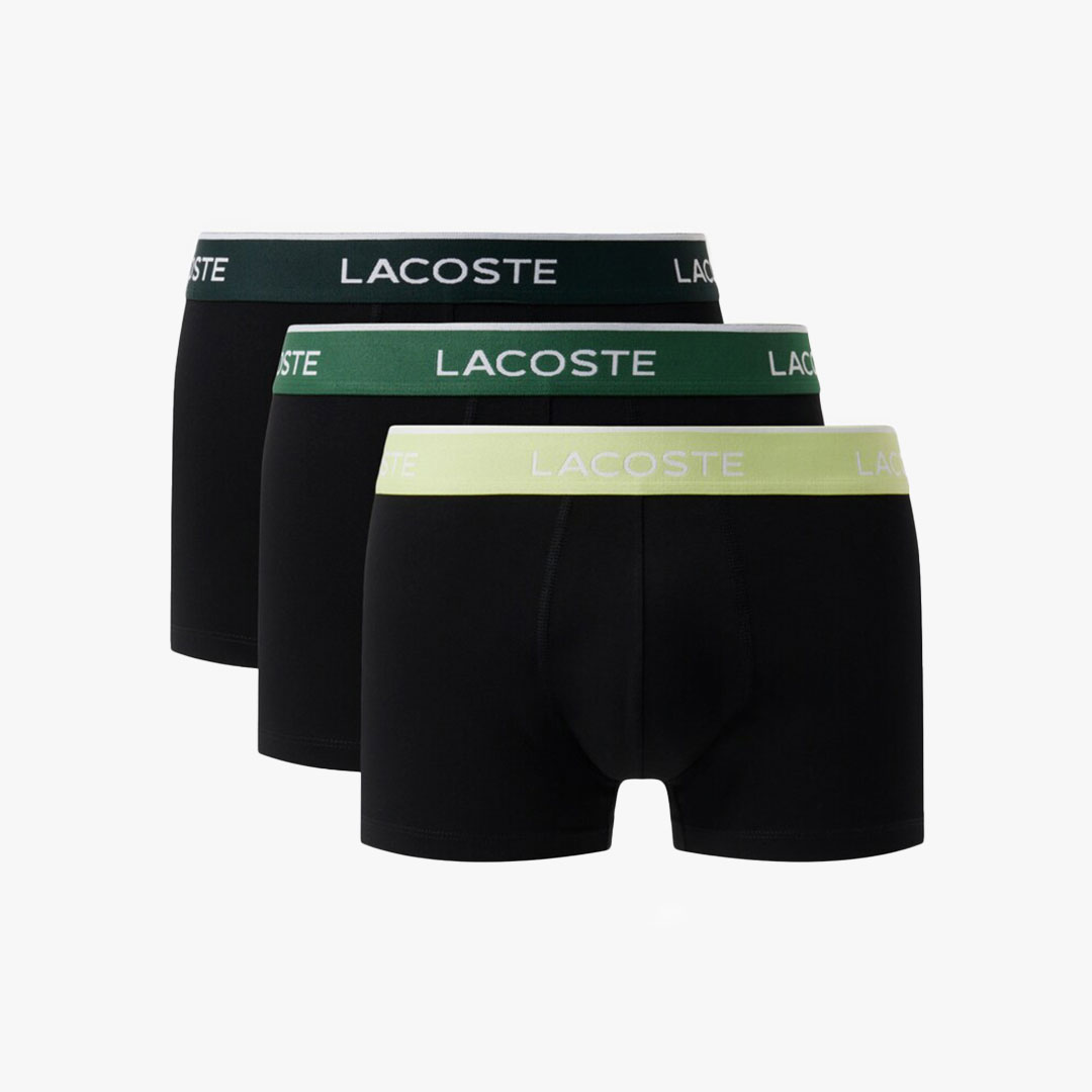 Boxers STRETCH Lacoste Black (Pack 3) 0