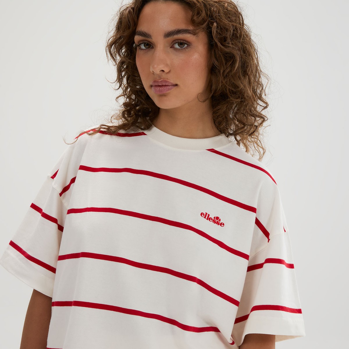 T-shirt STATTE Ellesse Off White Red 3
