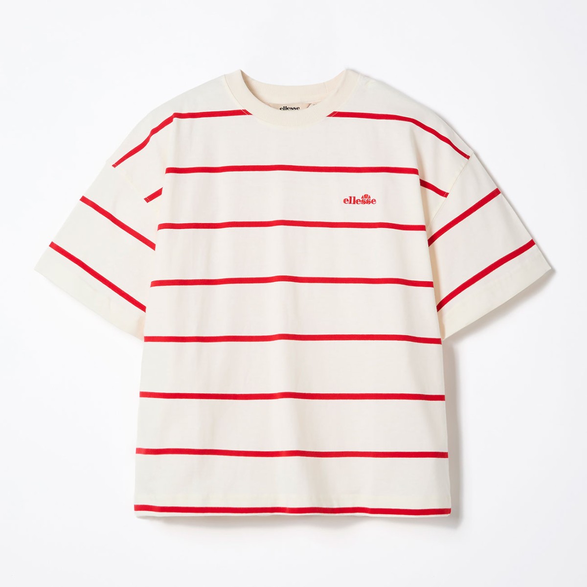 T-shirt STATTE Ellesse Off White Red 4