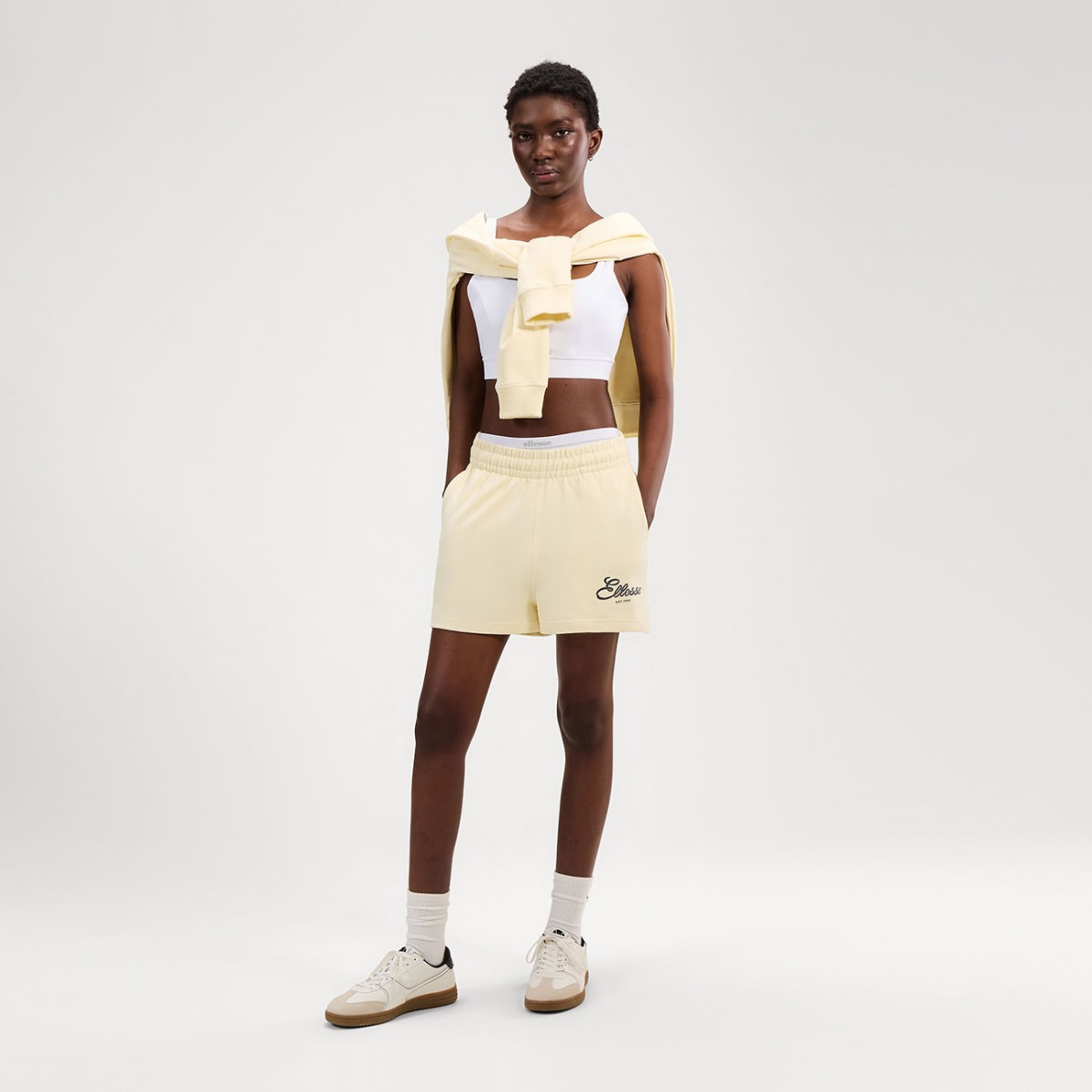 Calções DELIZIOSI Ellesse Light Yellow 0