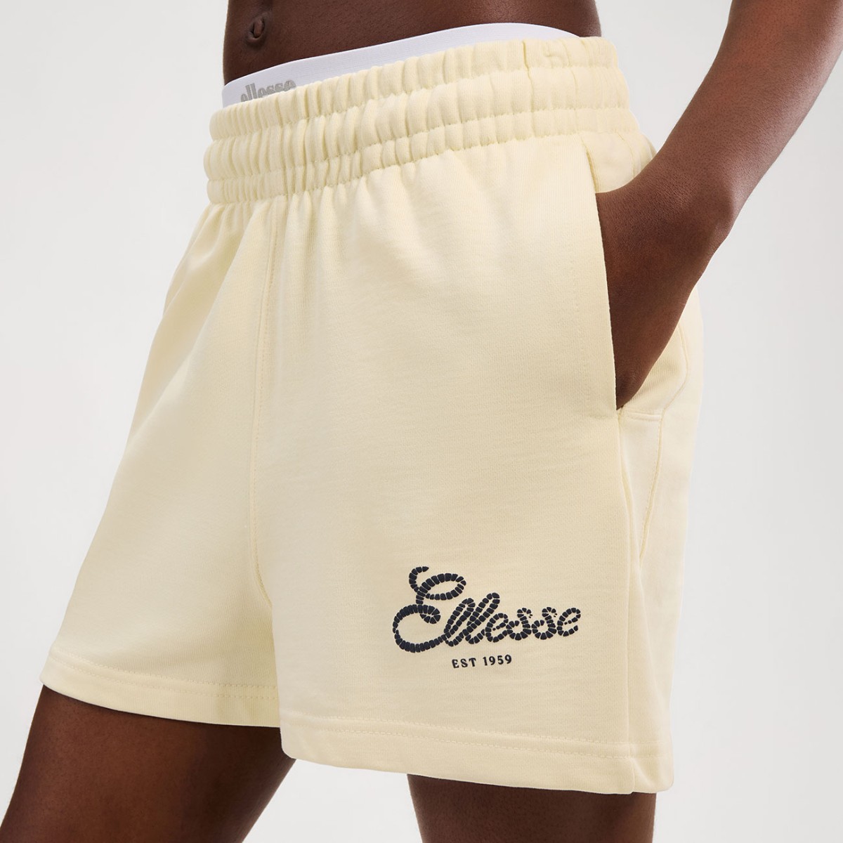 Calções DELIZIOSI Ellesse Light Yellow 3