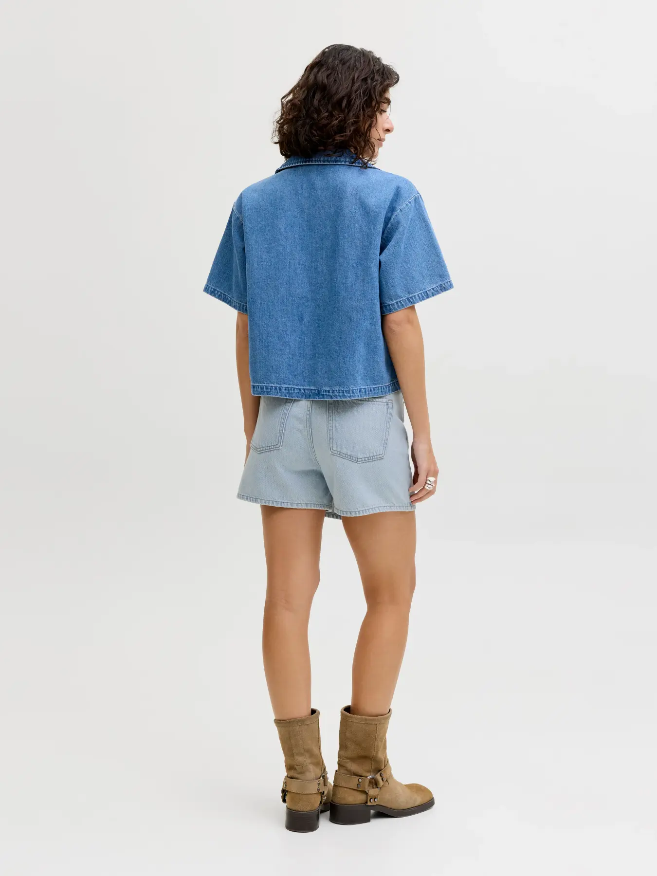 Saia-Calção GRETA JJXX Light Blue 3