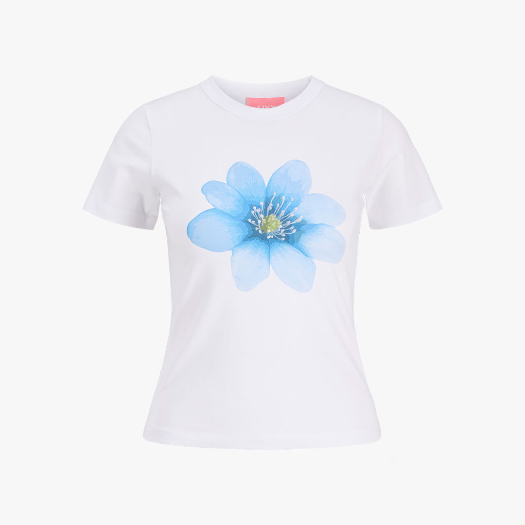 T-shirt GIGI JJXX Blue Flower 0