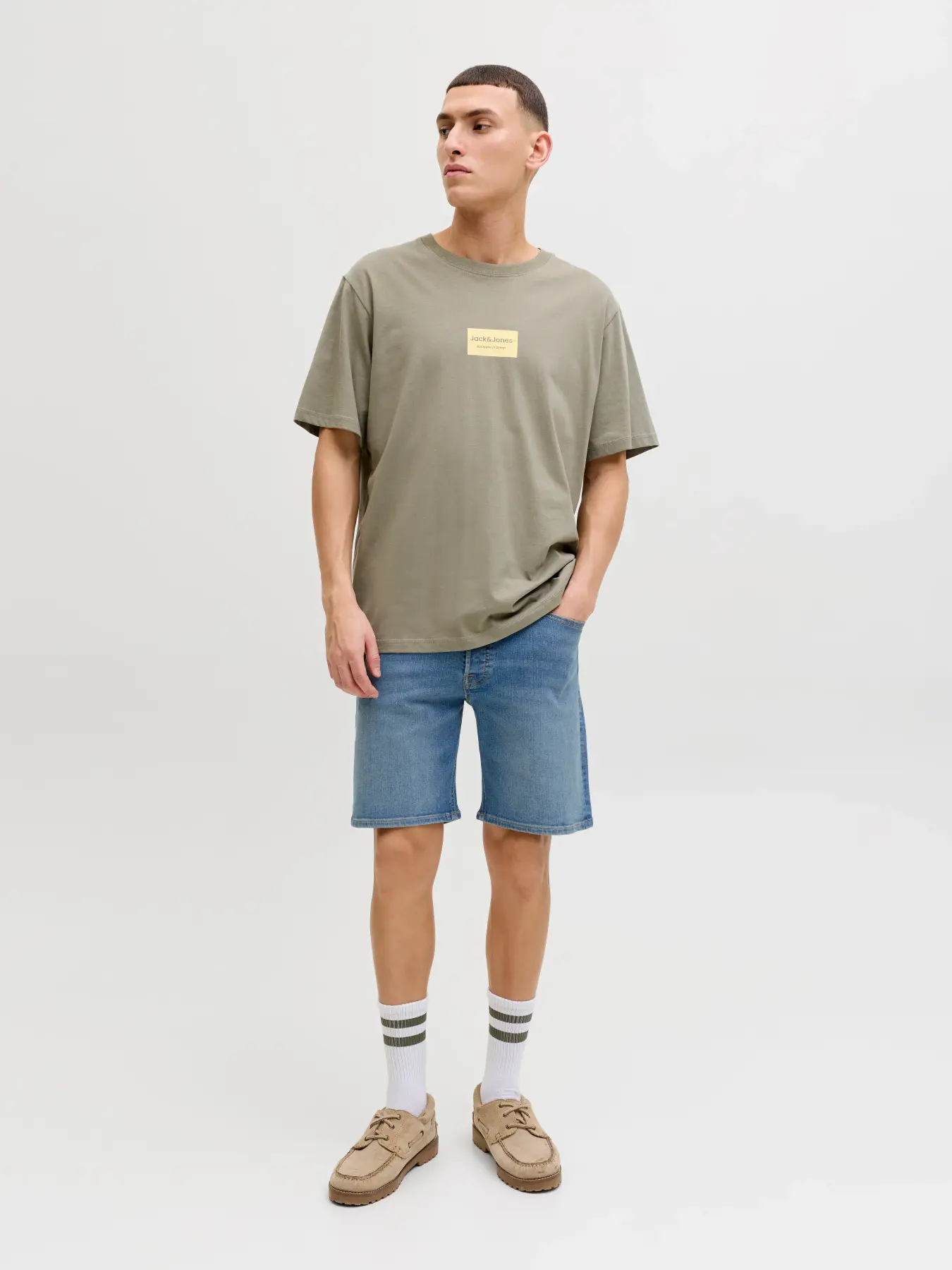 Calções RICK Jack&Jones Blue Denim 4