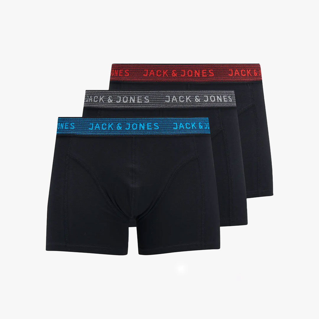Boxers WAISTBAND Jack&Jones Júnior Black 0