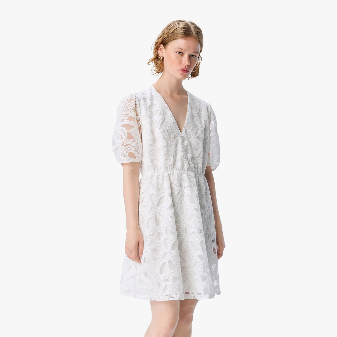 Vestido ROSE Object Cloud Dancer 0