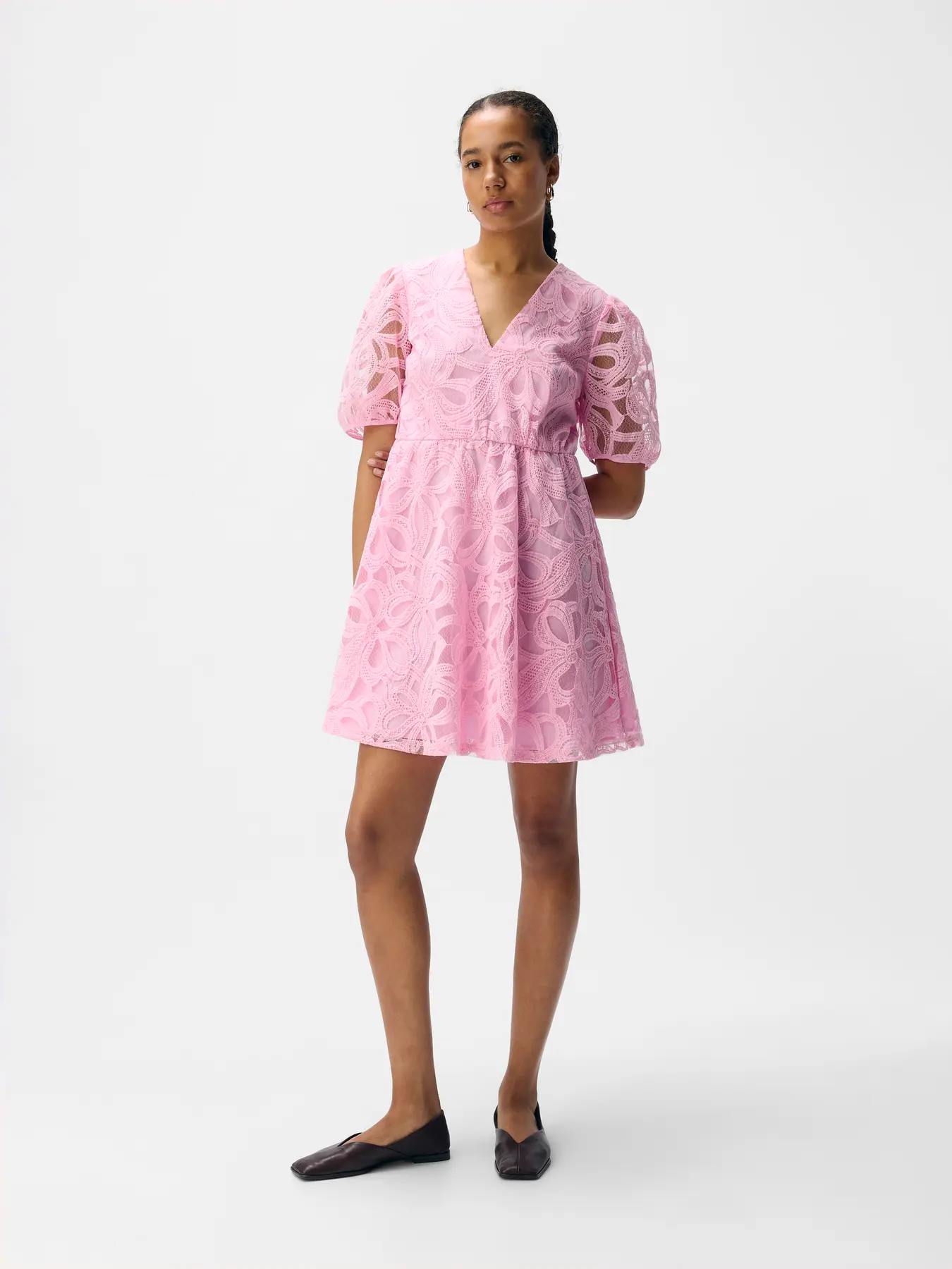 Vestido ROSE Object Pink Frosting 1