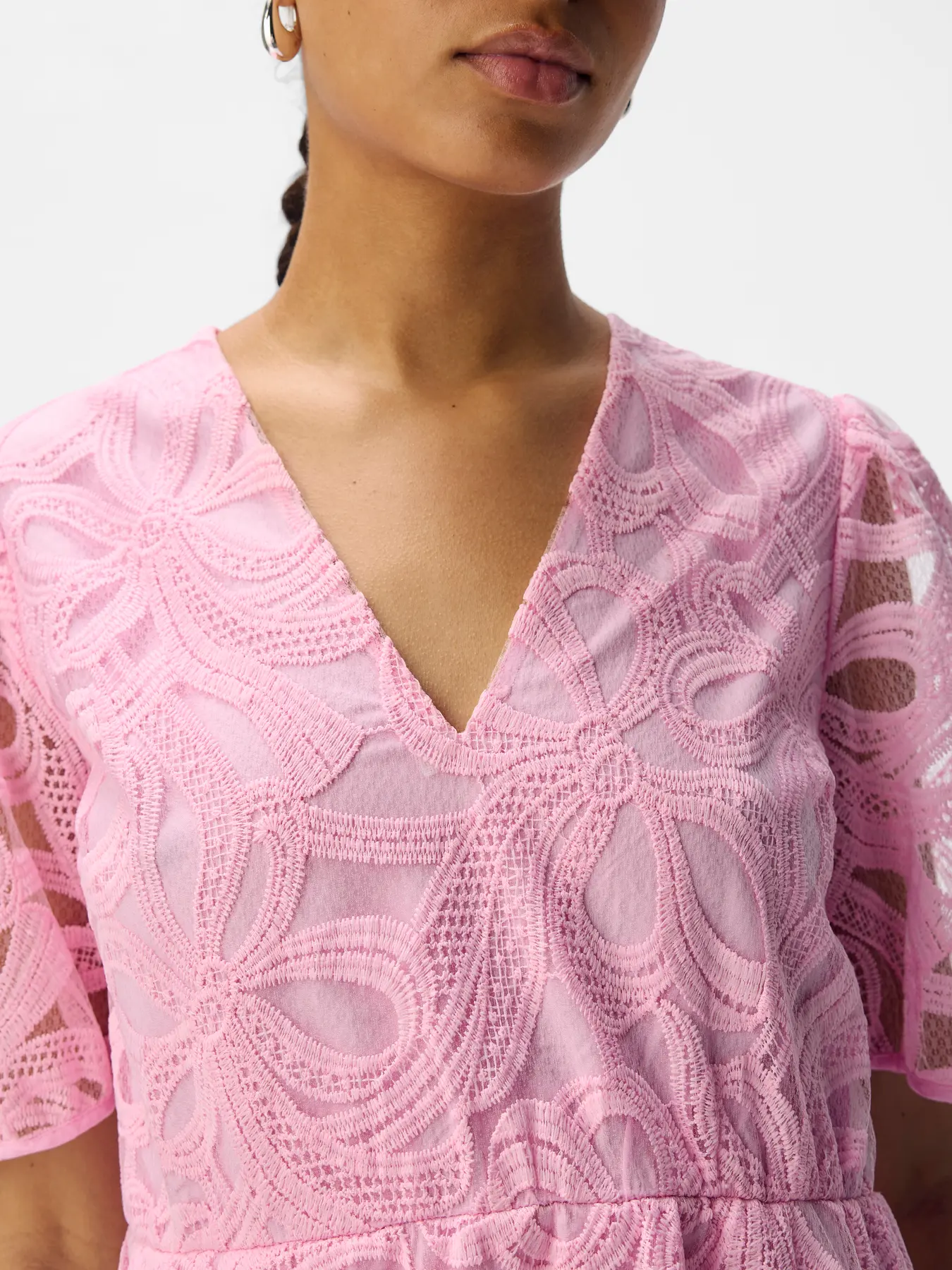 Vestido ROSE Object Pink Frosting 4