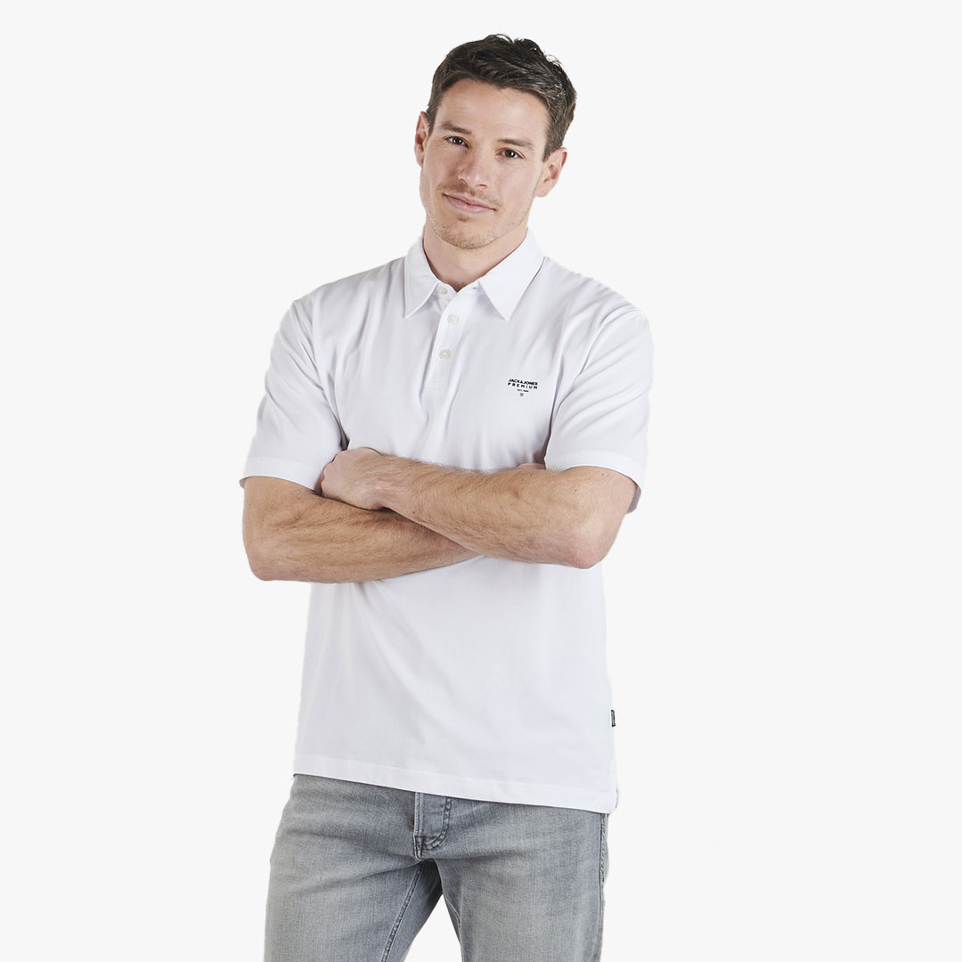 Pólo LATYLER Jack&Jones Bright White 3