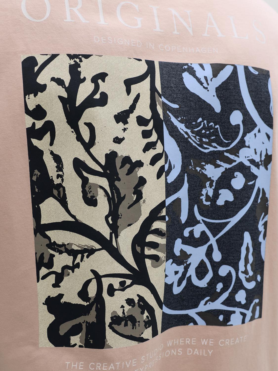 T-shirt MONTAUK Jack&Jones Peach Melba 1