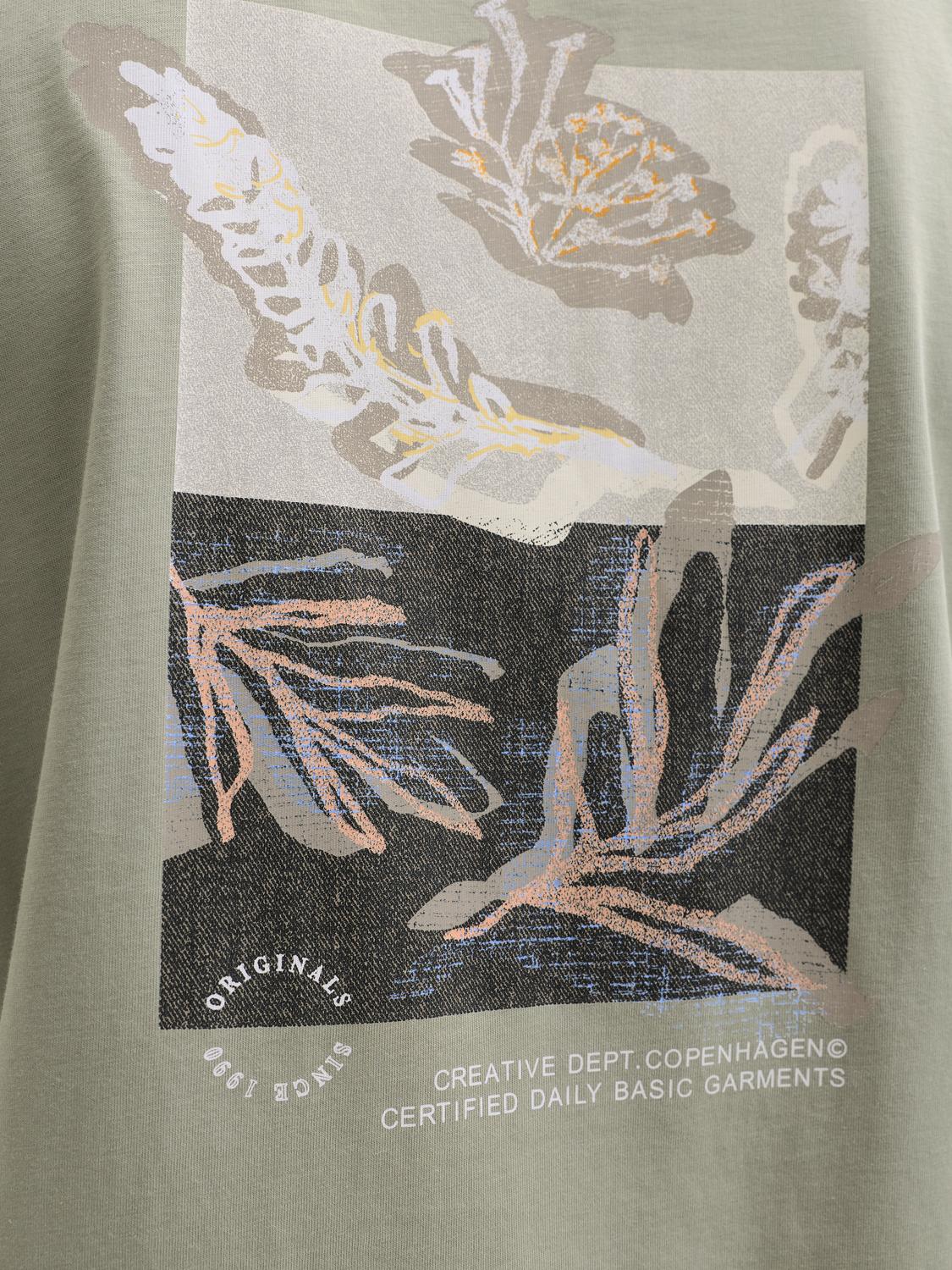 T-shirt MONTAUK Jack&Jones Seagrass 3