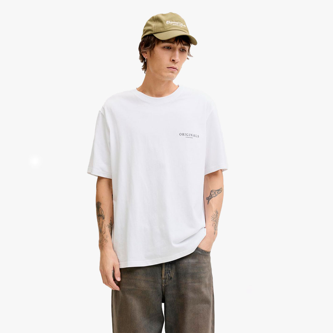 T-shirt MONTAUK Jack&Jones Bright White 0