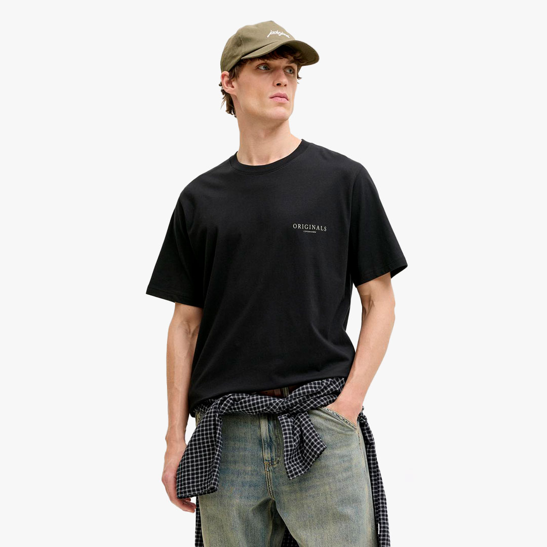 T-shirt MONTAUK Jack&Jones Black 0