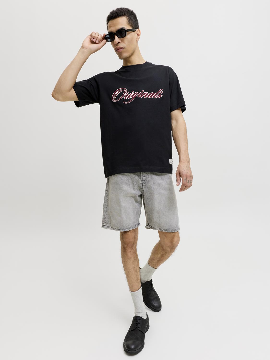 Calções TONY Jack&Jones Grey Denim 1