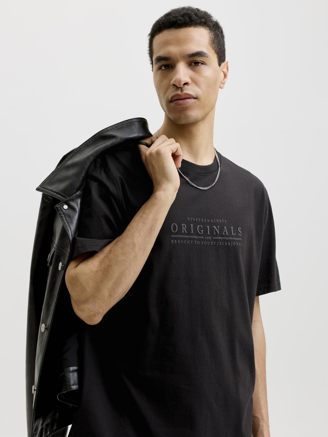 T-shirt CATSKILLS Jack&Jones Black 2