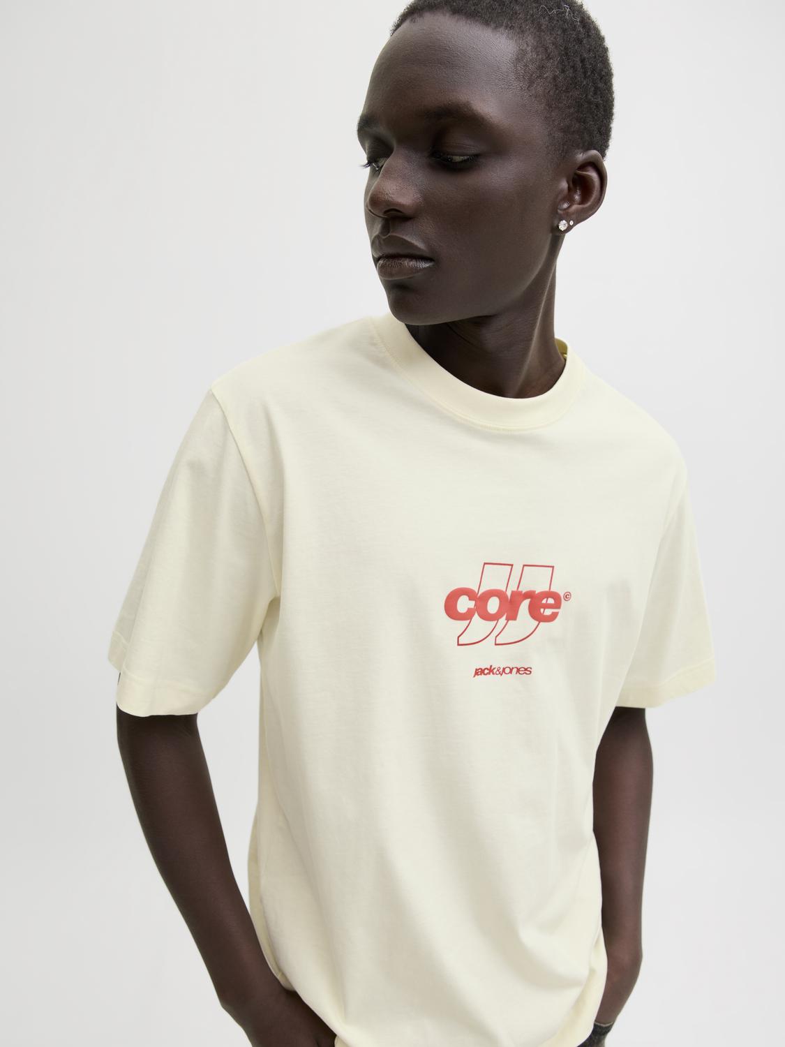 T-shirt CLUB Jack&Jones Sweet Corn 4