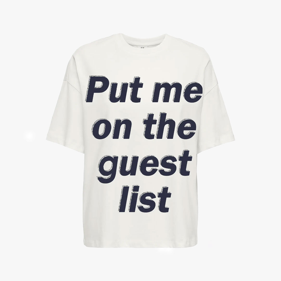 T-shirt CARLA JDY Black Iris 1