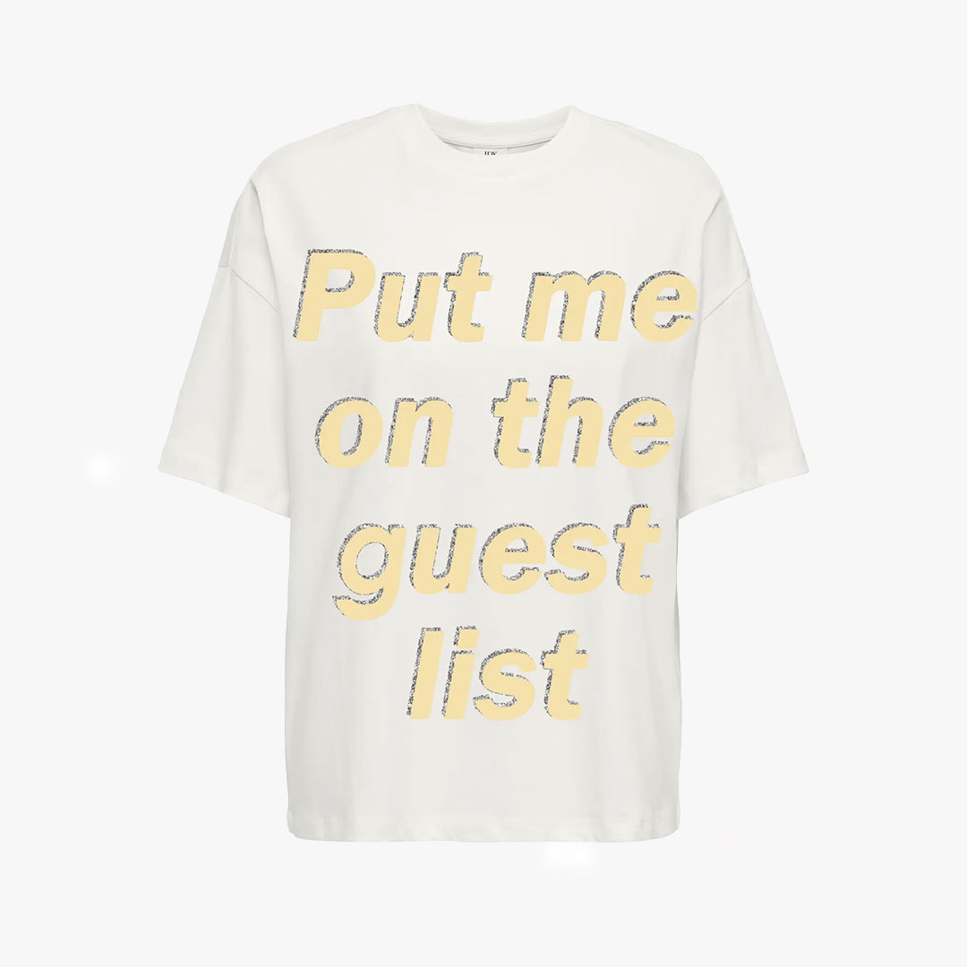 T-shirt CARLA JDY Double Cream 0