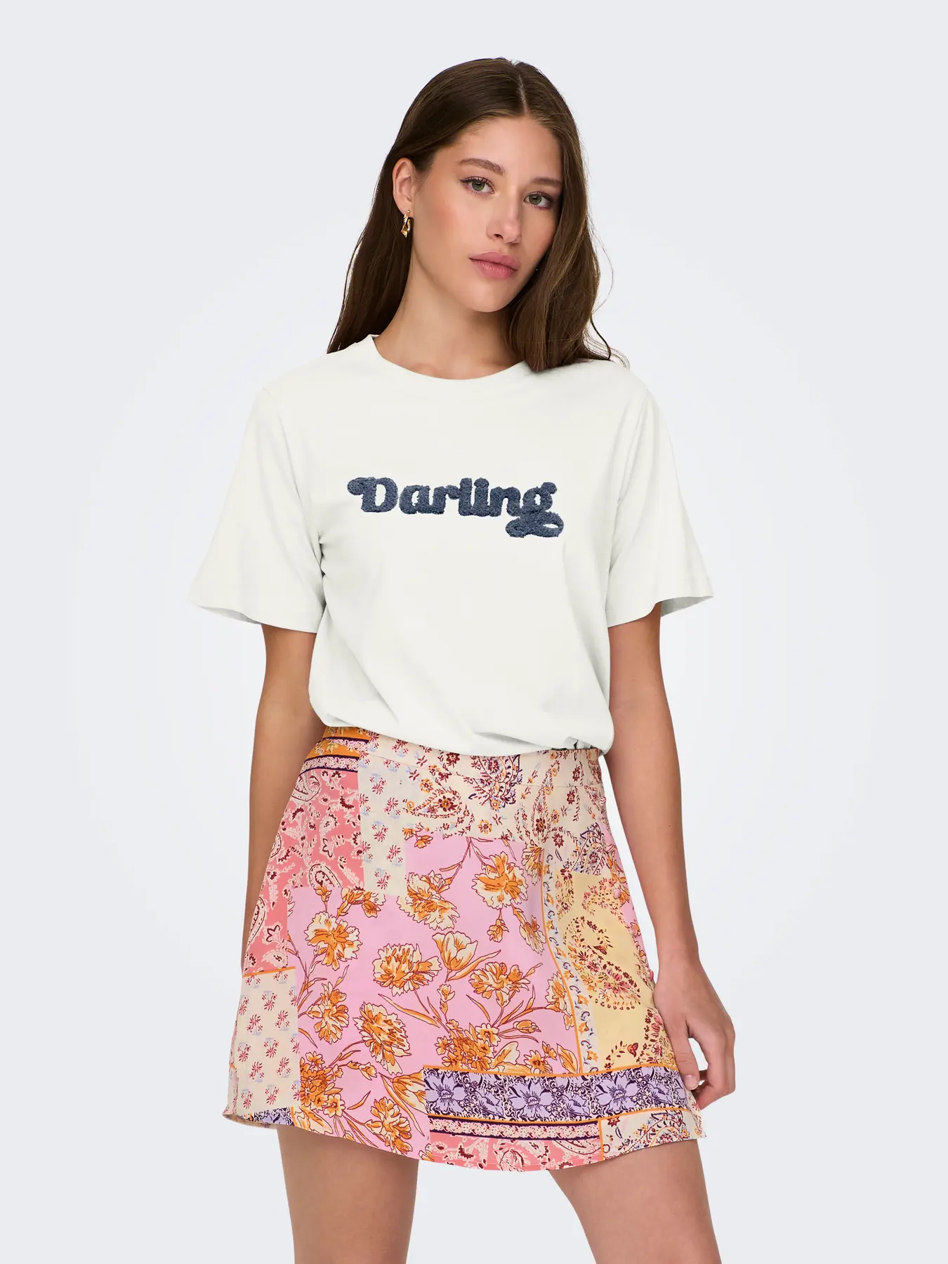 T-shirt ELISA JDY Cloud Dancer 3