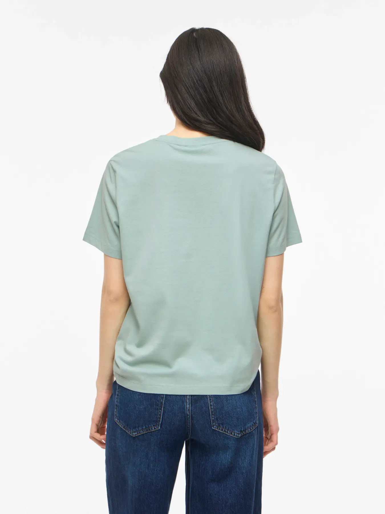 T-shirt SYBILLA Vila Blue Surf 3